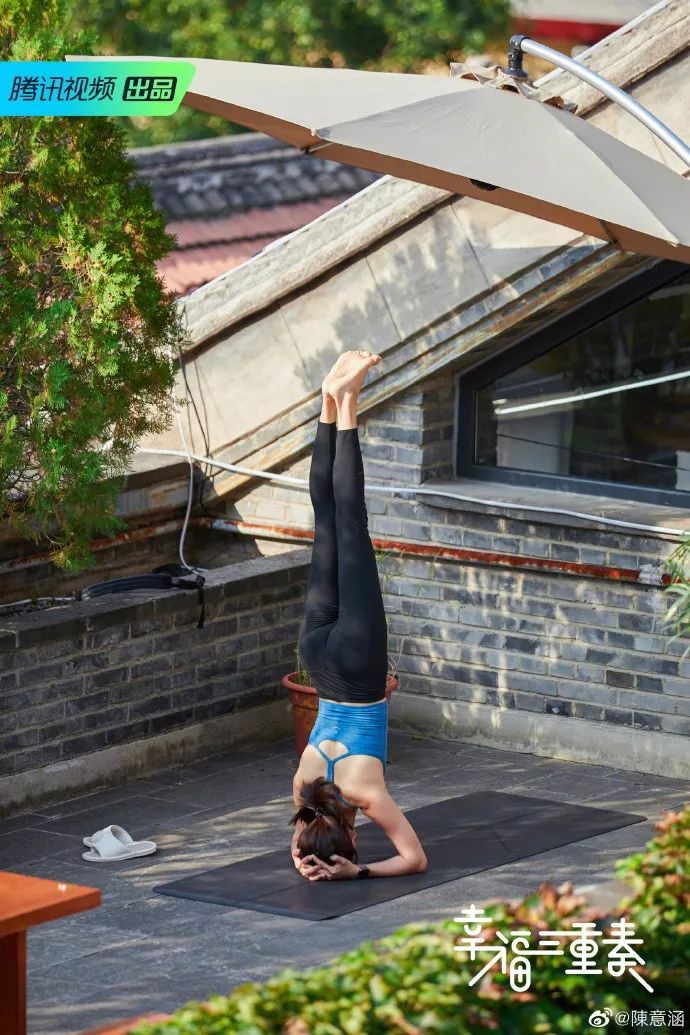 陈意涵上综艺练高难度瑜伽动作自曝怀孕仅胖4公斤