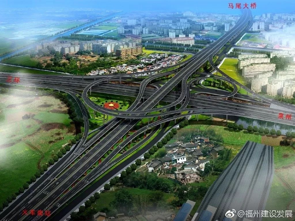 走杨桥路—洪山桥—妙峰隧道—洪塘大桥—闽侯上街,将实现全线无红