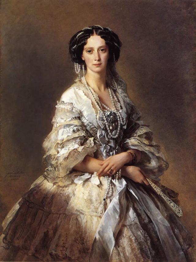 名画欣赏欧洲宫廷油画中的绝世美妇