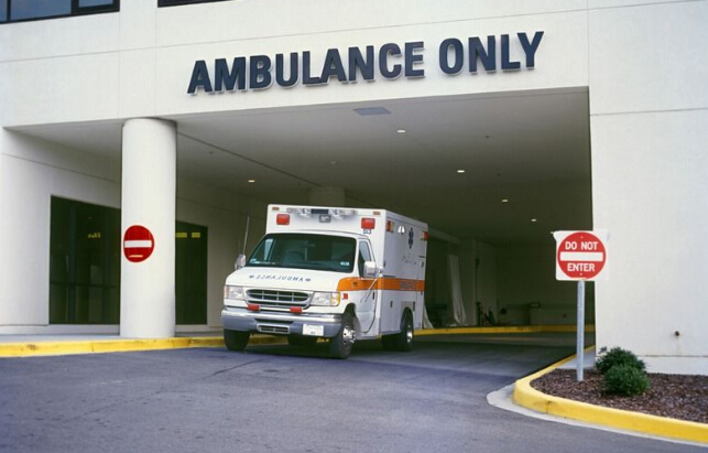 美国洛杉矶救护车图片