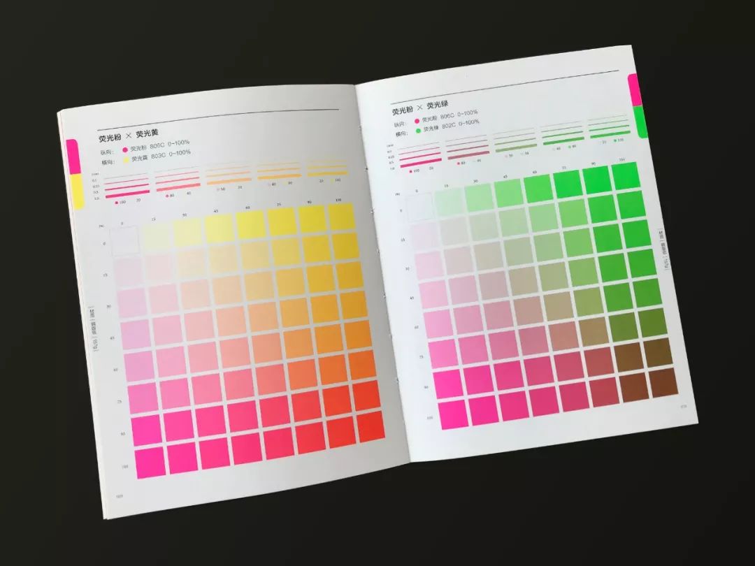 新书来了今年最火的荧光配色强烈推荐