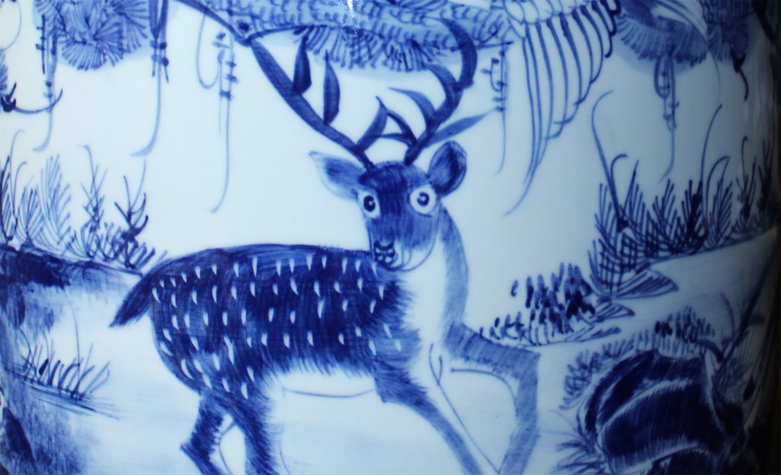 青花蓝取禄合之音传承文明