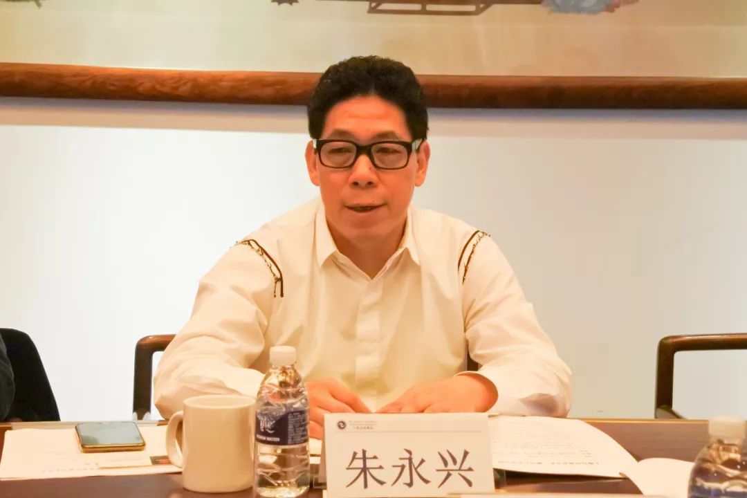 上海台州商会常务副会长,商会年会筹备领导小组组长朱永兴年会筹备