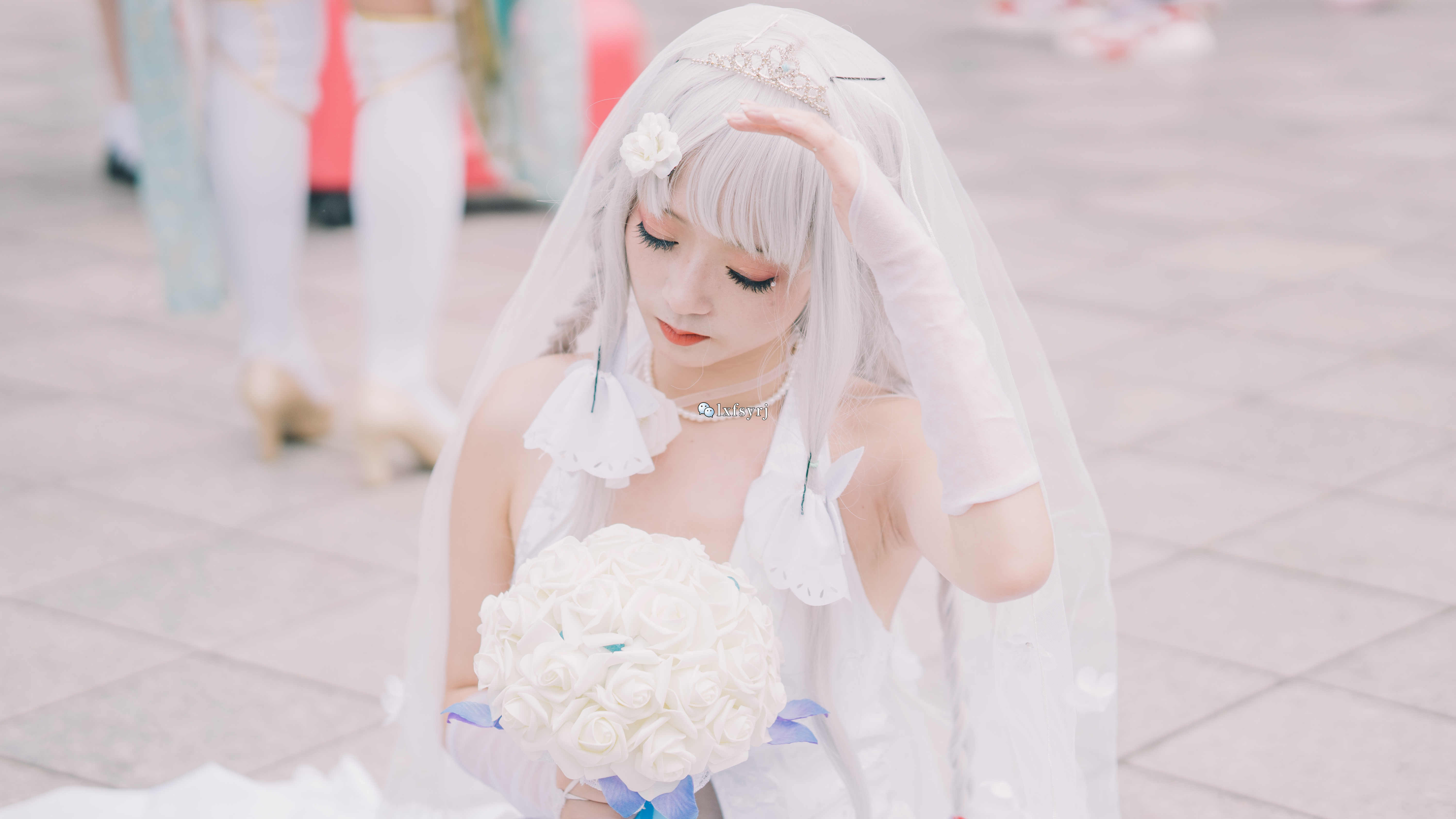 成都国庆cd24漫展返图:碧蓝航线光辉花嫁cos