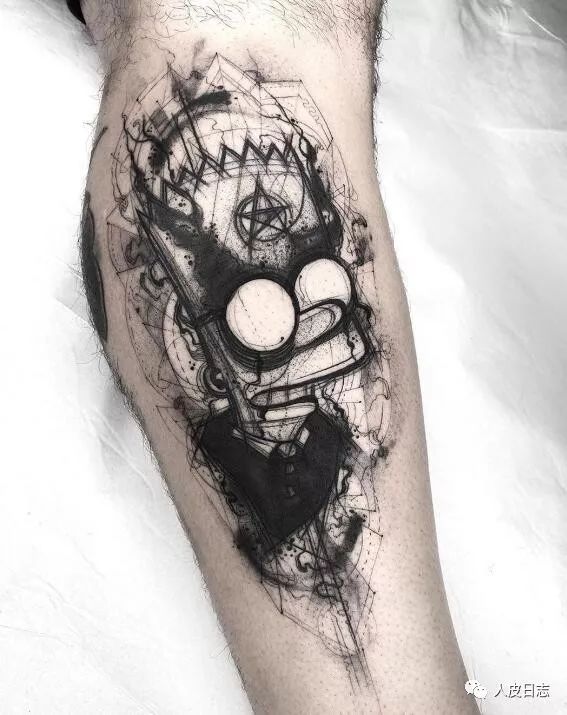 人皮日志第499篇blackwork