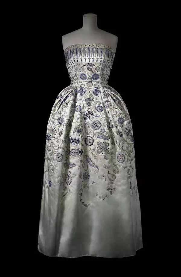 巴尔米拉,晚礼服,1952年秋冬高级定制欧特伊,两件式日间套装,1949年