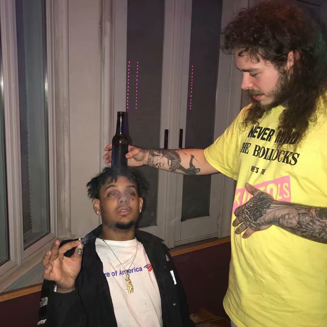 拥有空白审美和无知艺术的smokepurpp