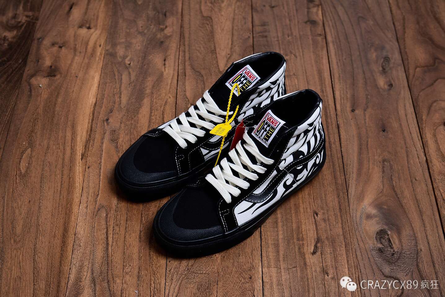 魔纹印花 vans sk8