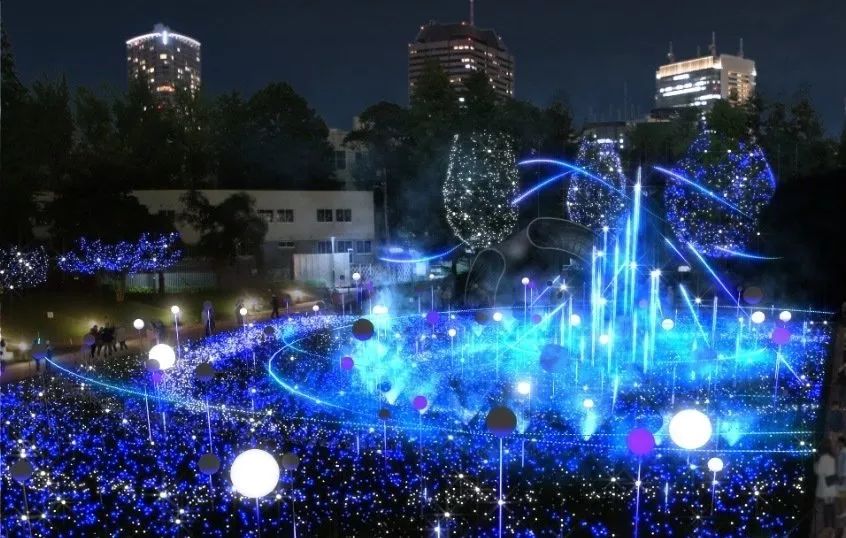 东京值得一去的灯光秀都在这里了