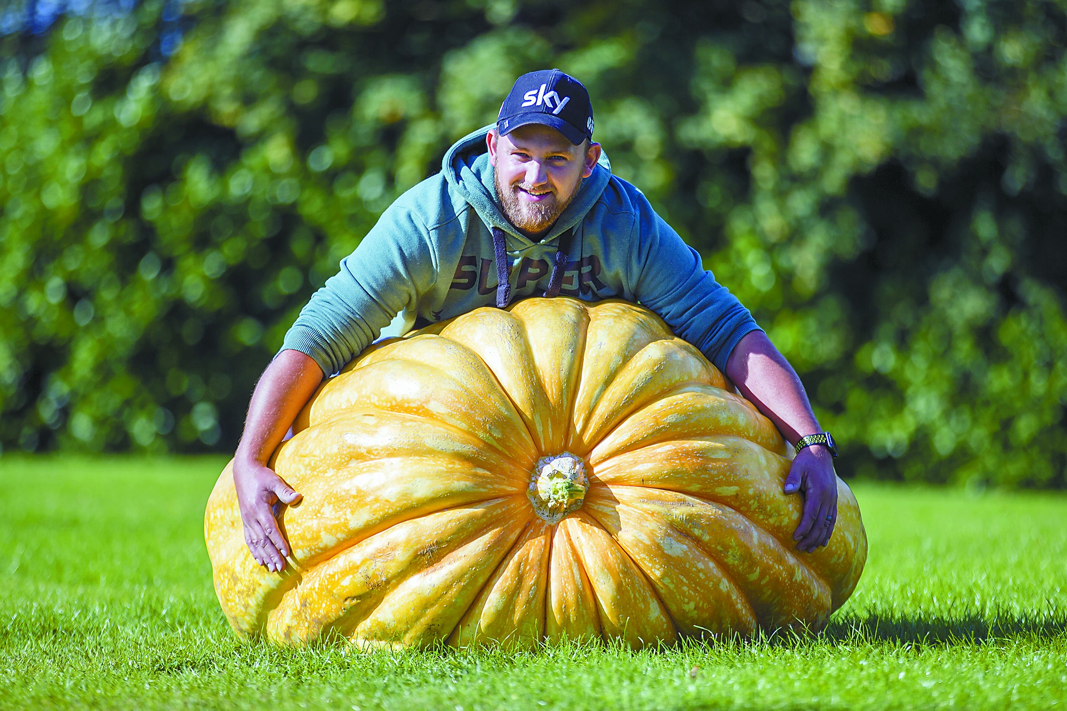 这是英国有史以来最大的南瓜灯,出自英国著名的南瓜雕刻大师克里斯蒂