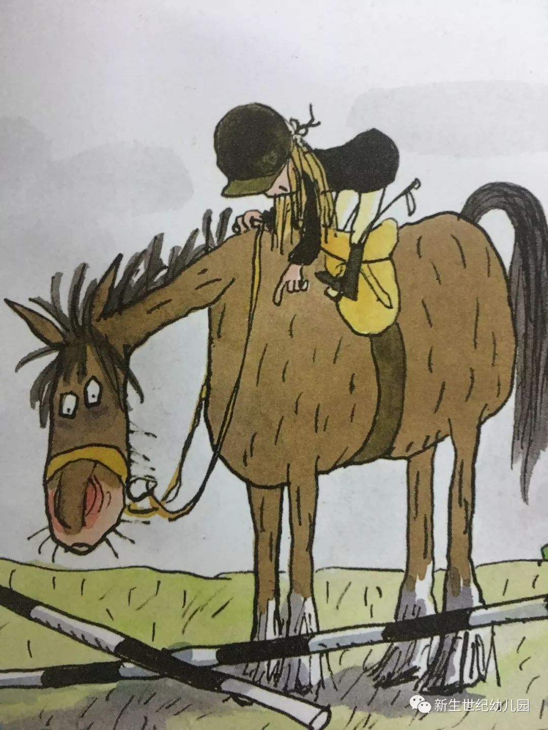 【包头市新生世纪幼儿园绘本电台】《呆头马》