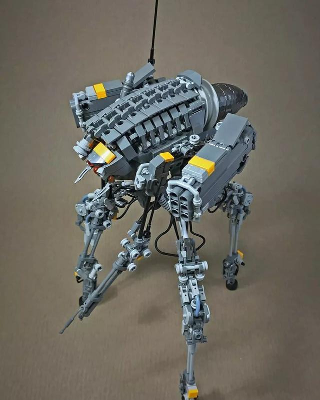 lego乐高moc作品欣赏既可庞然大物般壮观也可小巧玲珑的精致