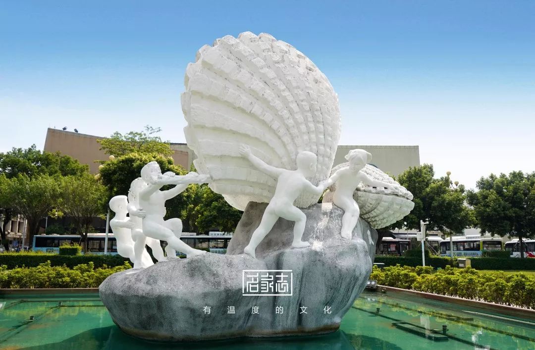 汕头人,你还记得人民广场的西"海螺"东"海蚶"吗?