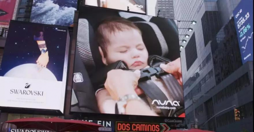 Nuna亮相纽约时期广场，女神林心如揭示全天下育儿新风气【母婴】风气中国网