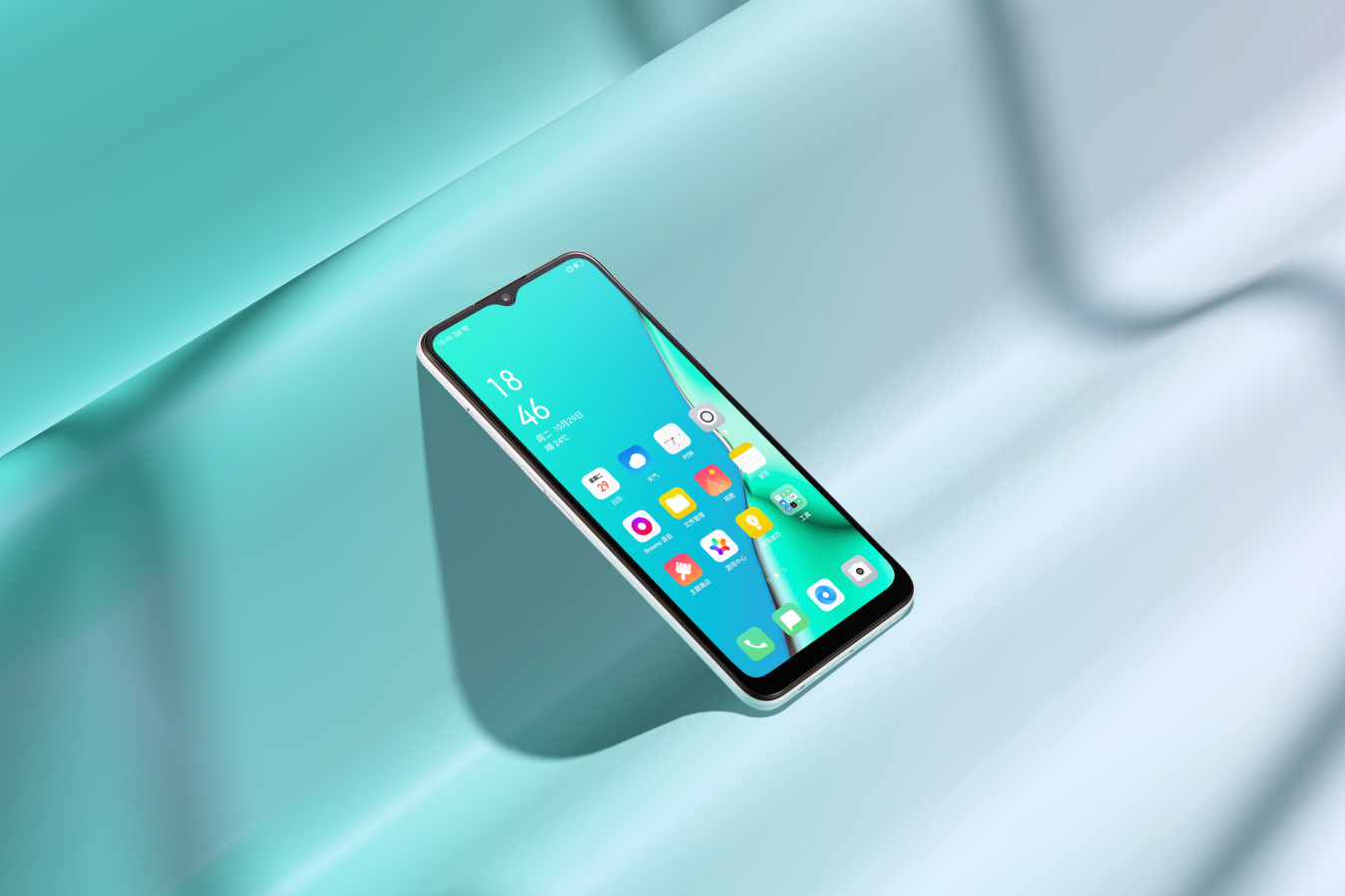 oppo a11x新配色抢先看:实力够硬"香草薄荷"一眼种草