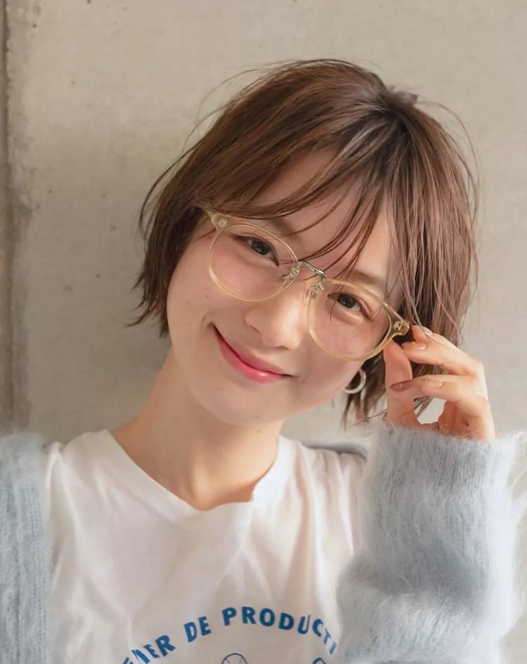 日系风格超短发