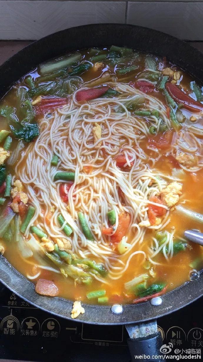 原创临颍老家的汤面条