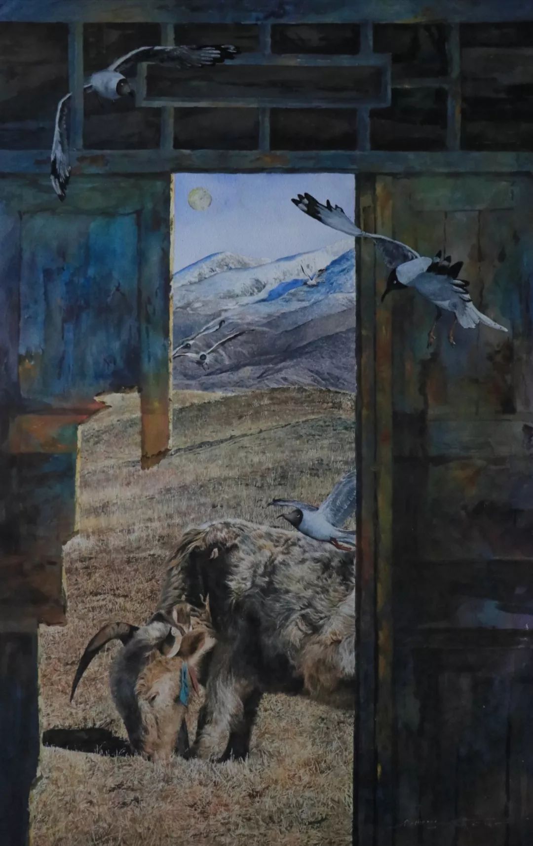第四届全国女性水彩粉画展获奖作品