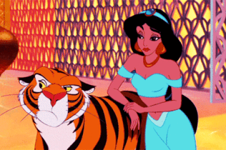 不得不说在时尚和性感方面,茉莉公主其实是迪士尼的头号
