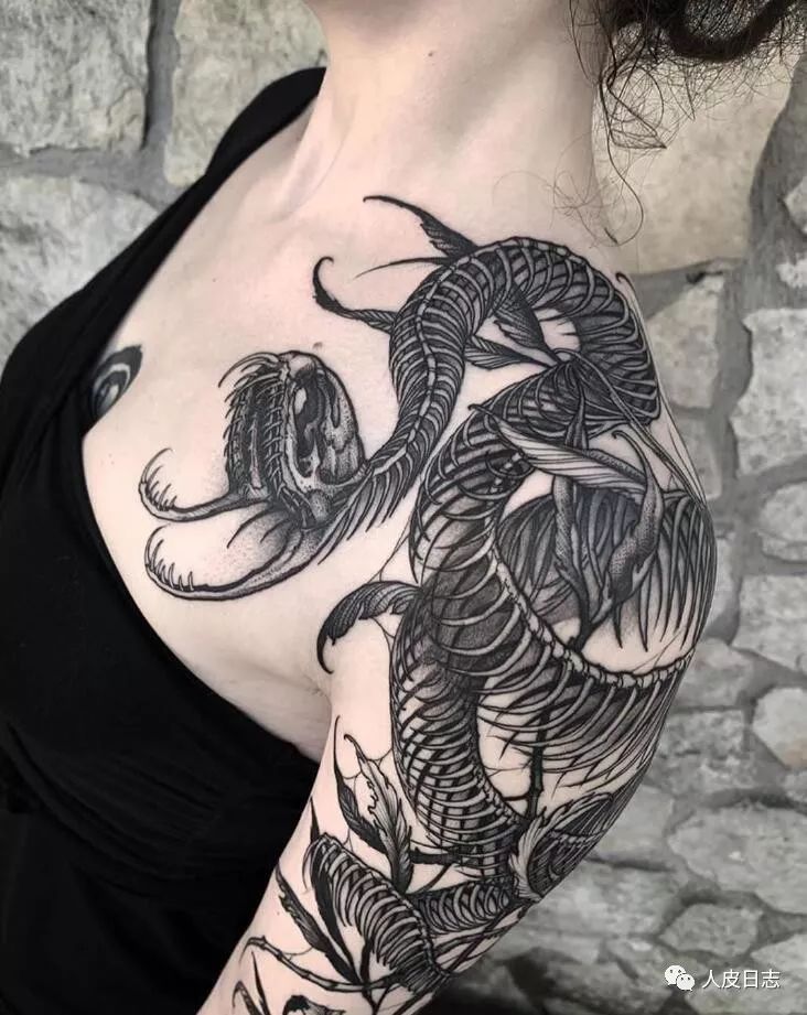 人皮日志第499篇blackwork