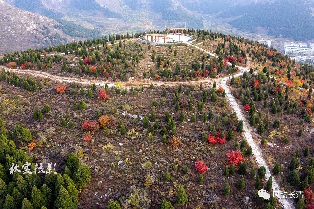 美哉长清家门口的风景双龙山山体公园