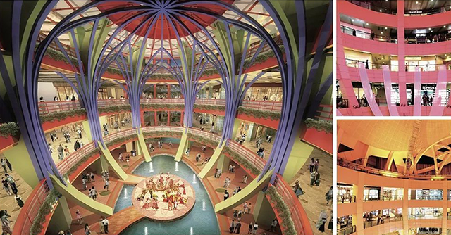 一座奇妙的公园剧场型购物中心设计赏析东渡蛙城