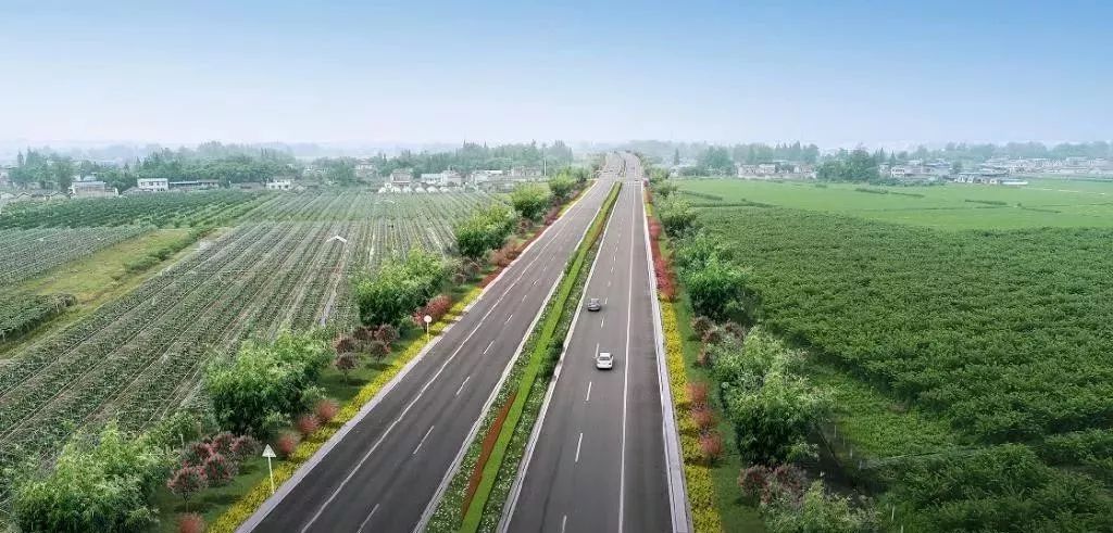 编辑搜图▲岷东大道(眉山段)效果图编辑搜图▲岷东大道(青神段)效果图