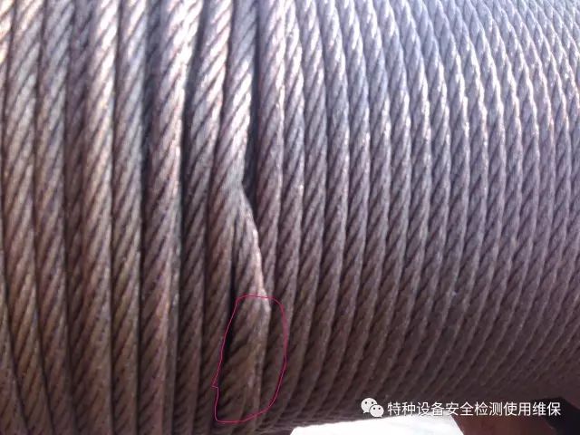 高坠物打事故高发请查查钢丝绳