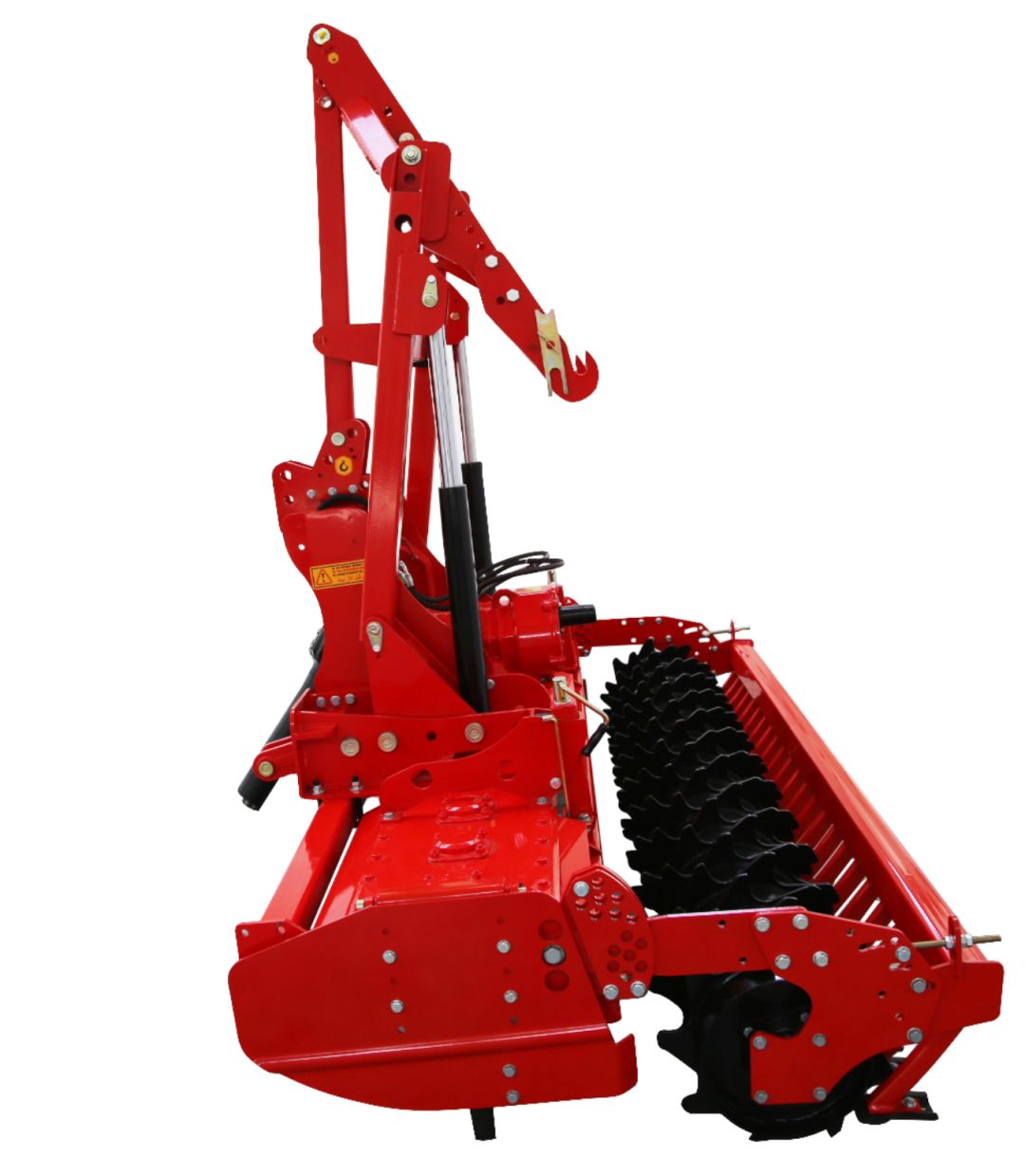 可一次完成松土碎土平整镇压等作业的驱动耙