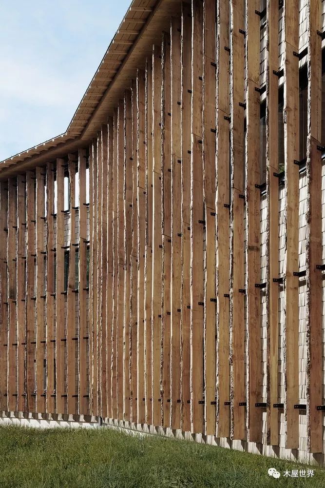 纯木材建筑,让你感受自然的柔情