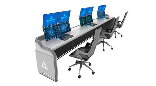 巧夺天工科技-未来科技感指挥中心控制台展示-让科技引领生活