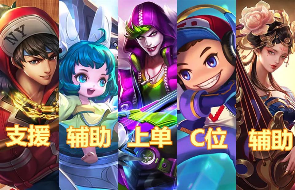 王者荣耀:4对奇葩欢乐五黑组合,是师徒五人最强,还是冲浪五人组最强?