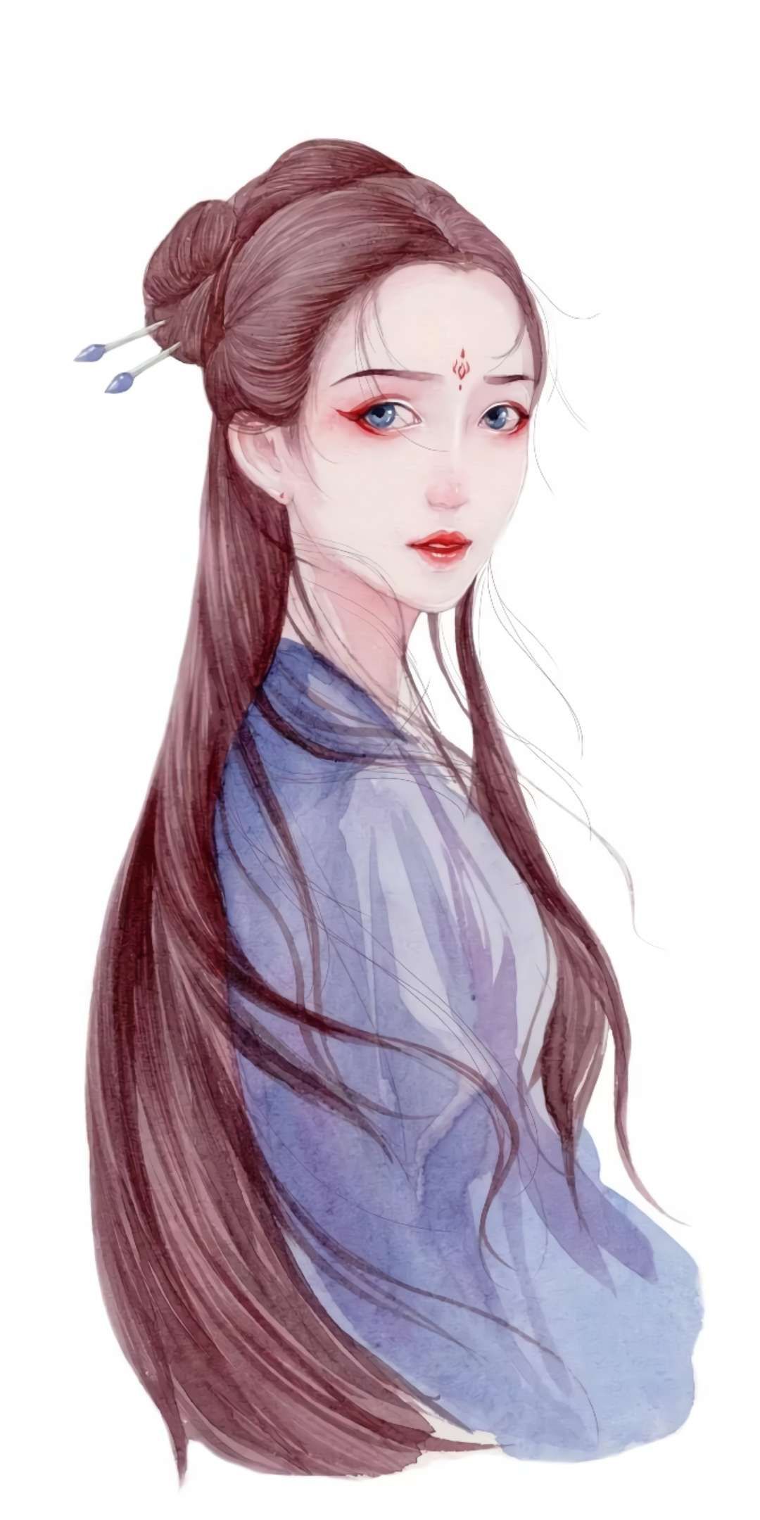 古风锁屏壁纸郎骑竹马来绕床弄青梅