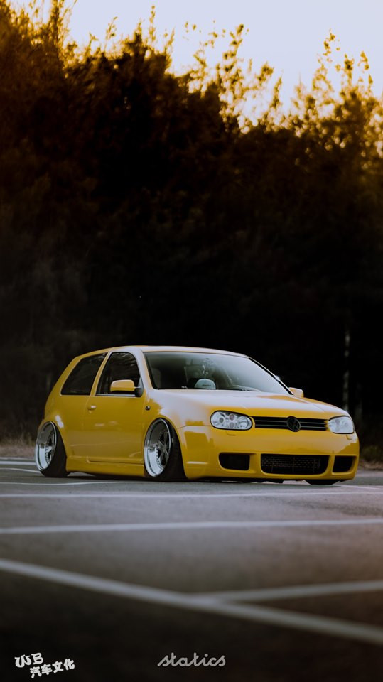 台湾statics . 经典老车大众高尔夫mk4