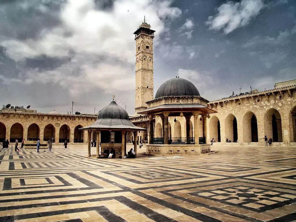 叙利亚倭马亚清真寺图片