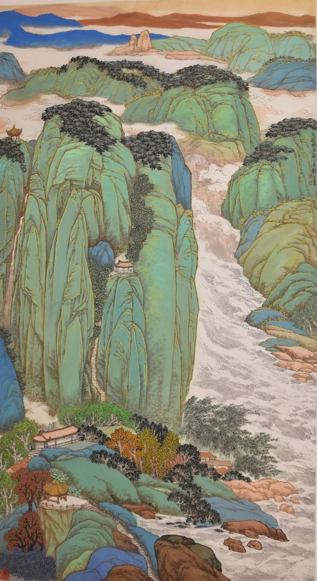 展览通知绿水青山第三届青绿山水画名家学术邀请展