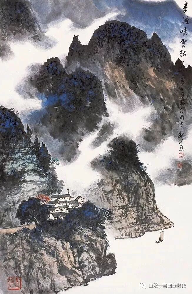 魏紫熙百幅精品山水画欣赏