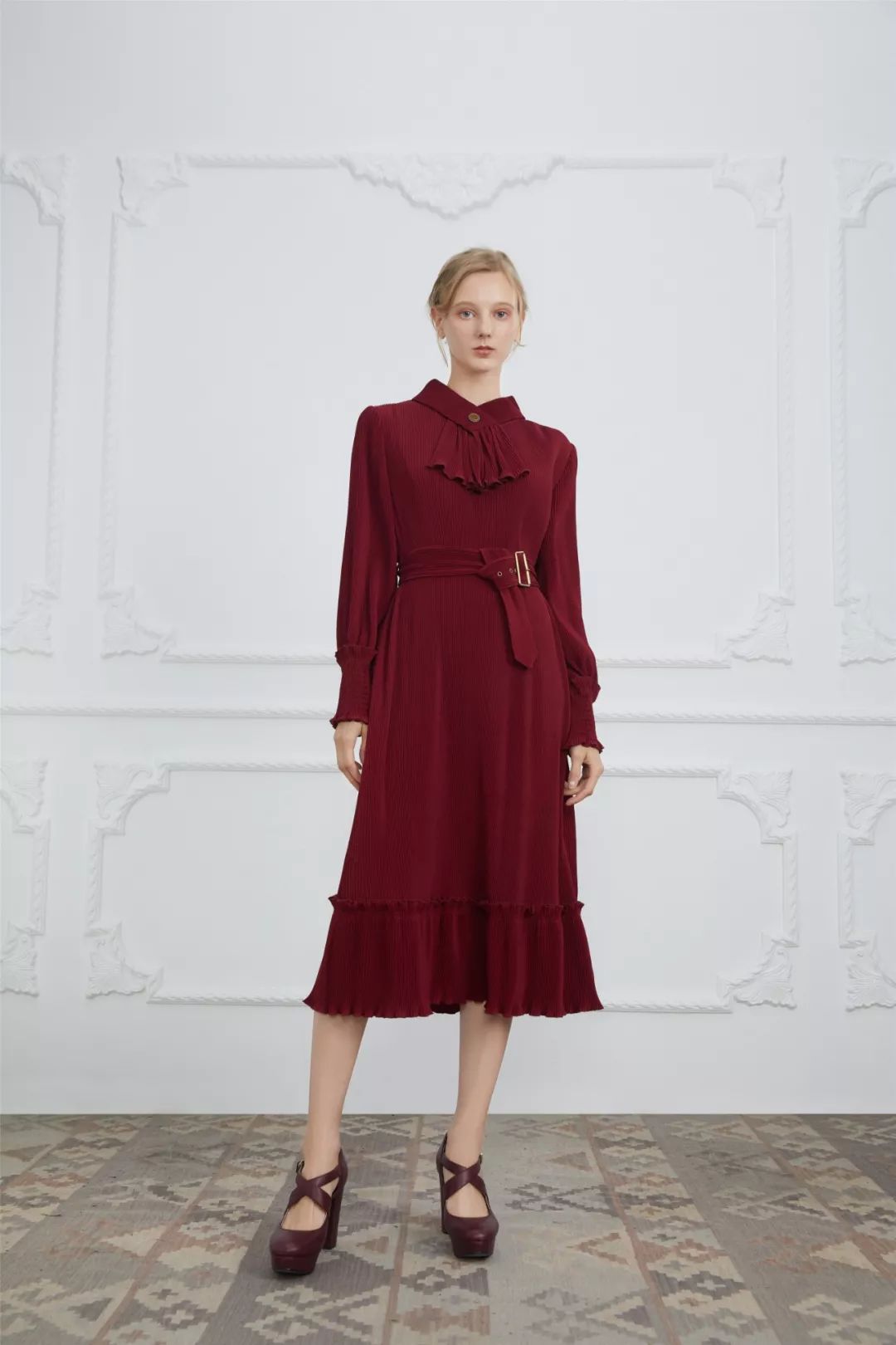 newarrival玫瑰勃艮第酒红