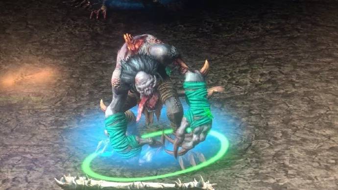 食尸鬼侍僧 食尸鬼死灵法师骷髅侍僧在闹鬼金矿采钱冰塔 红塔女妖蜘蛛