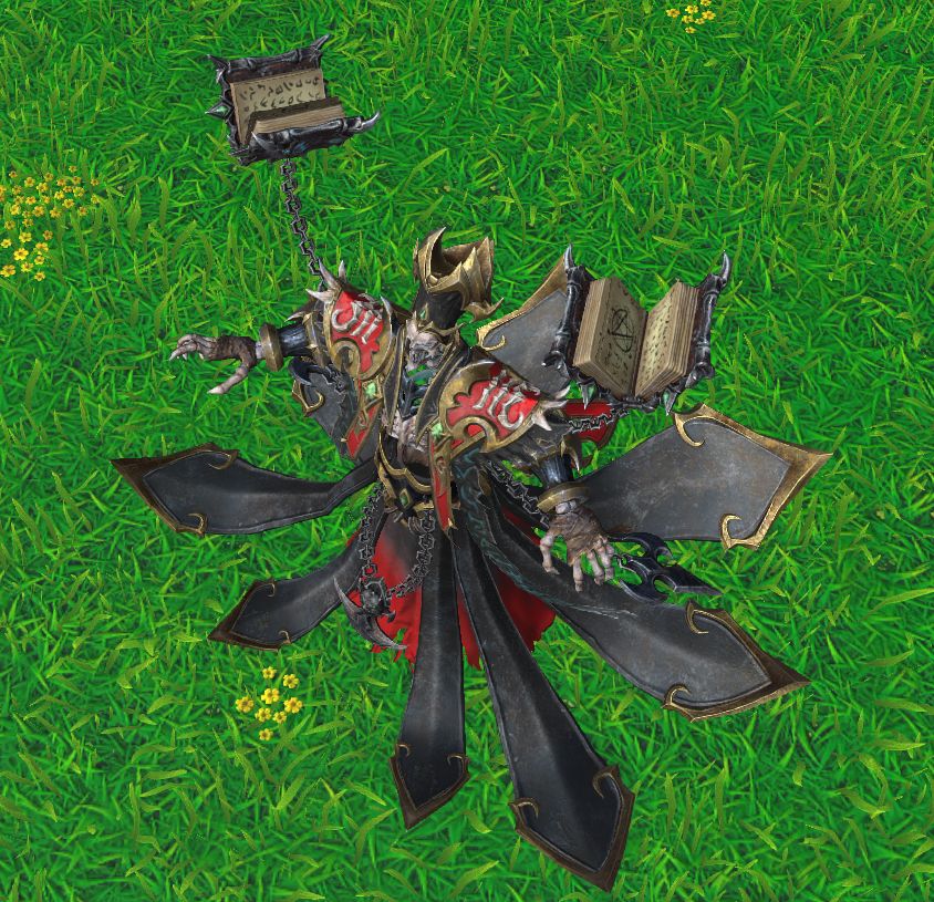 巫妖黑暗石雕像毁灭者阴影钻地恶魔石像鬼状态小强的甲虫清道夫(原名