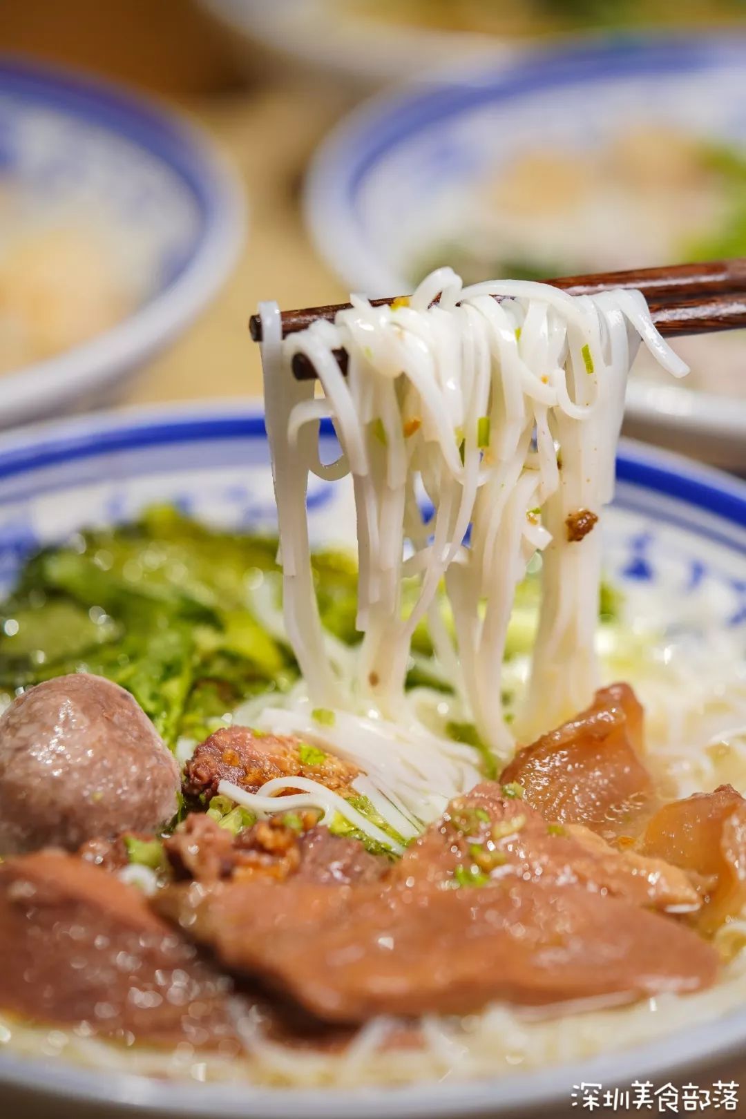 这碗桐坑细粿条连汤都是潮汕原版