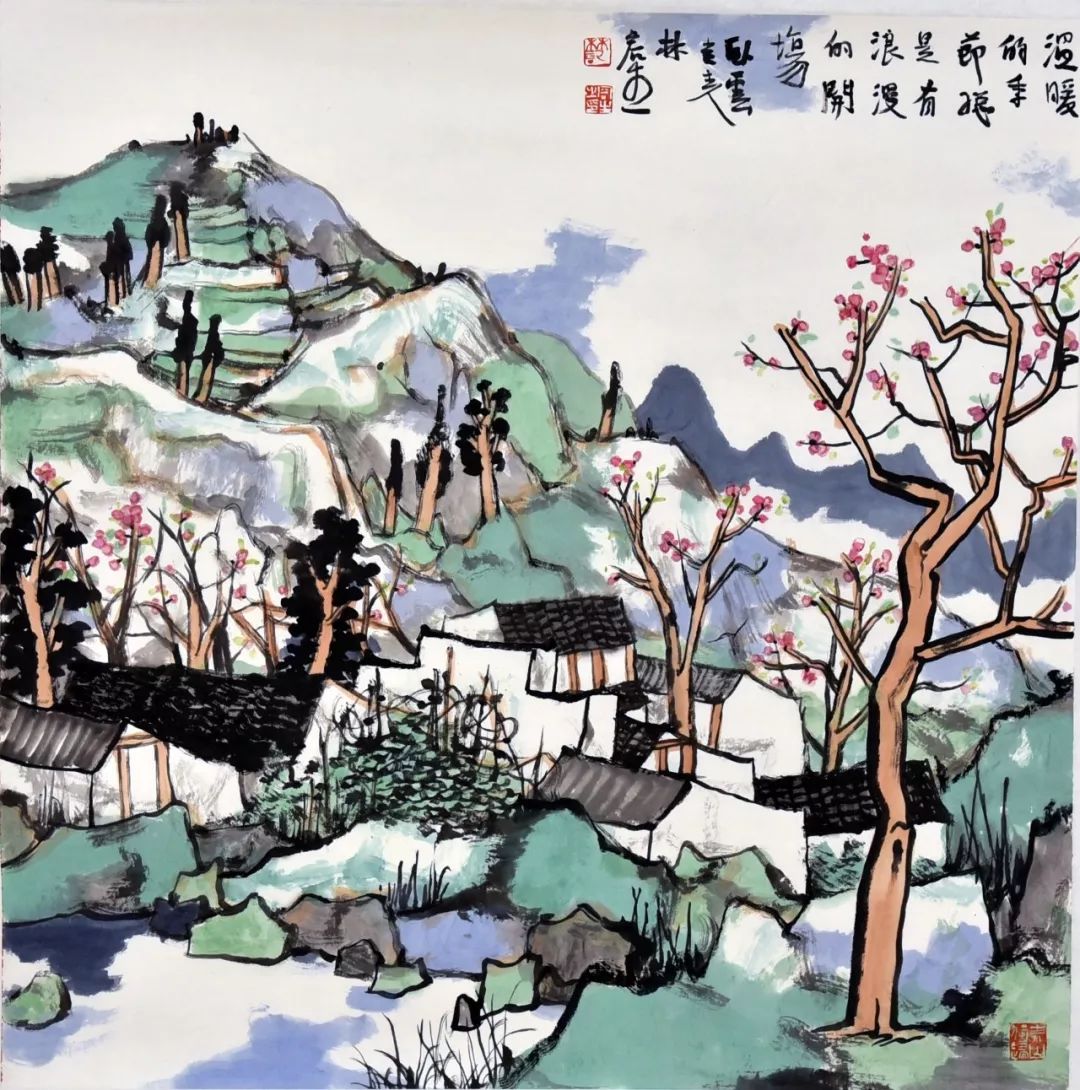 展览通知绿水青山第三届青绿山水画名家学术邀请展