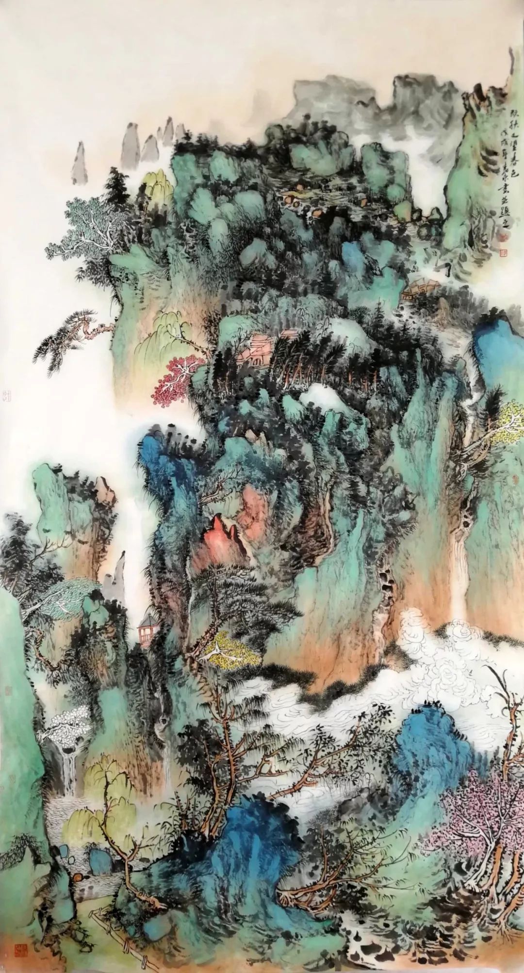 展览通知绿水青山第三届青绿山水画名家学术邀请展