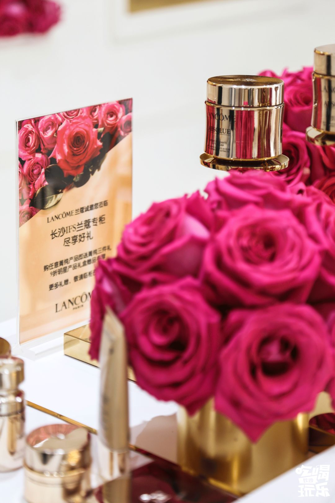长沙ifs空降玫瑰花海兰蔻浪漫开展上万朵玫瑰带来法式罗曼蒂克