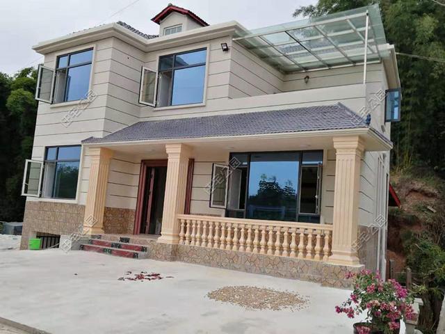 拆掉100年农村老宅我回四川老家50万盖别墅村里人都惊艳到了