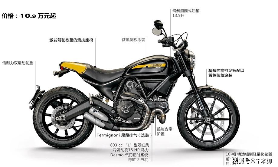 復古摩托杜卡迪scrambler自遊800系列上市性價超高我已經中毒太深