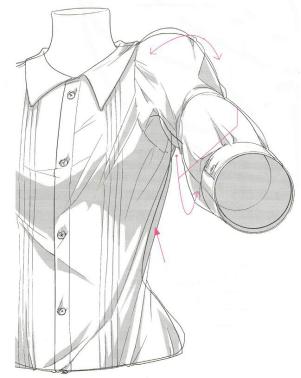 动漫人物衬衫的细节怎么画？教你画出各种各样的衬衫袖子！