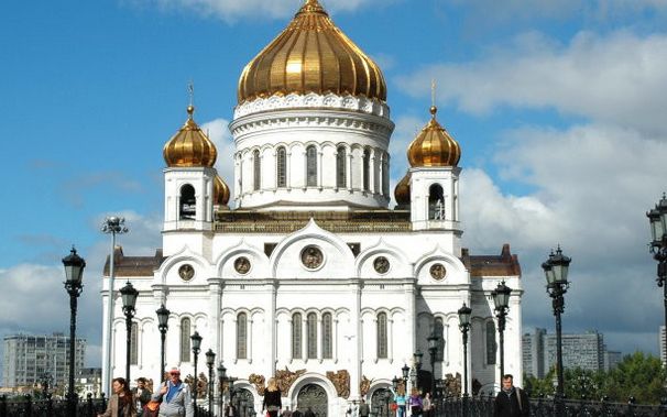 仿佛头顶一顶圆帽儿的拜占庭式教堂,中国冰城竟也存在一座_建筑