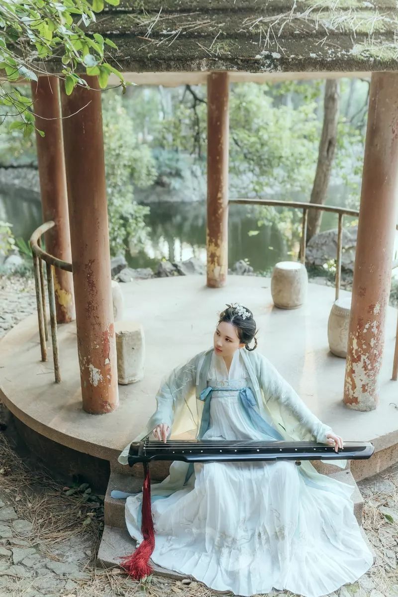 古琴耕莘钓渭宁静深邃韵味十足