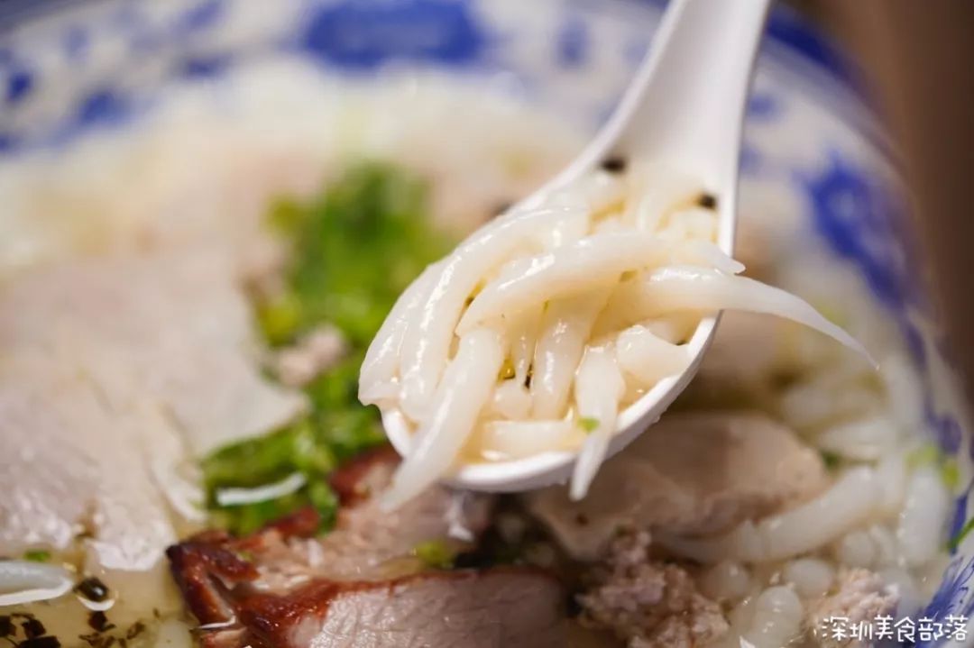这碗桐坑细粿条连汤都是潮汕原版